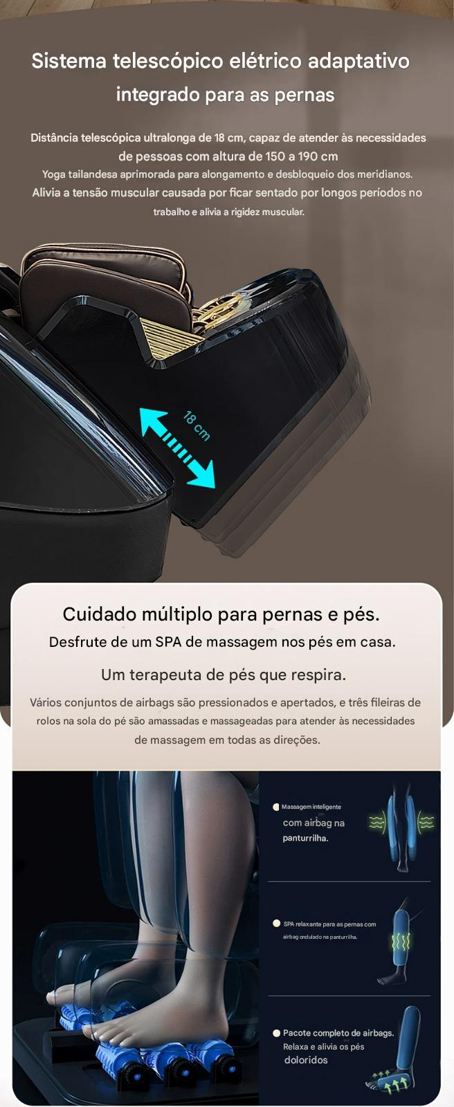 Belove Titan Pro Poltrona Massageadora BL-H529