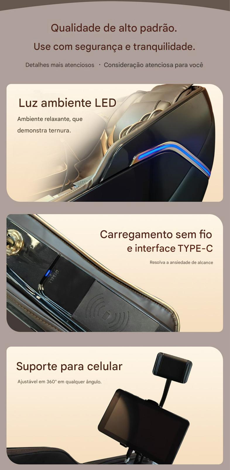 Belove Titan Pro Poltrona Massageadora BL-H529